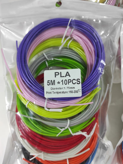 Pack de 10 filamentos PLA de color de 1,75 mm - additional image 9