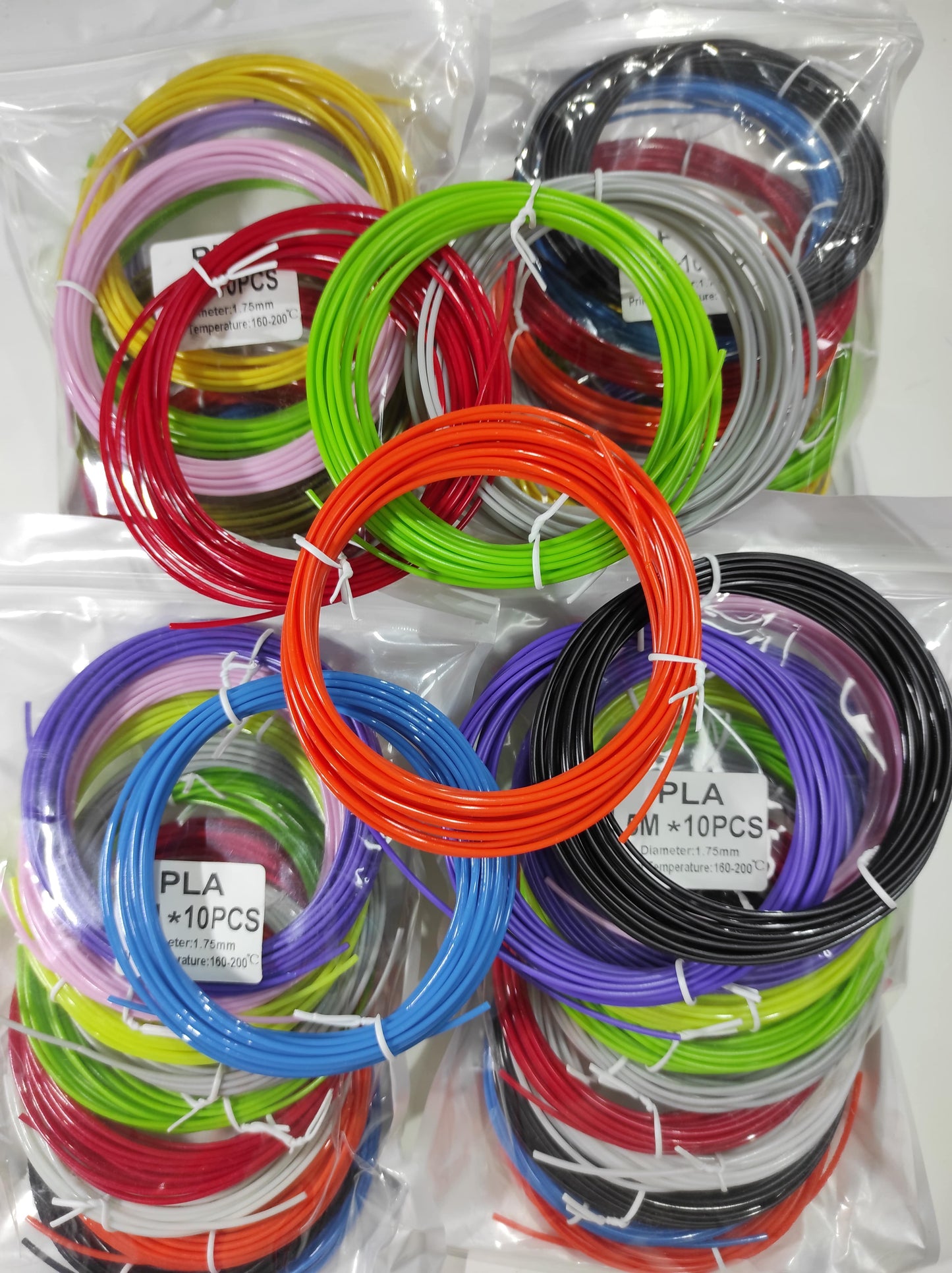 Pack de 10 filamentos PLA de color de 1,75 mm - additional image 12